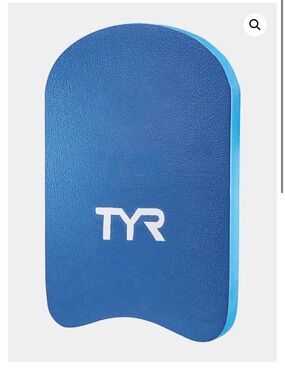 TYR Blue Swim Kickboard with White Logo